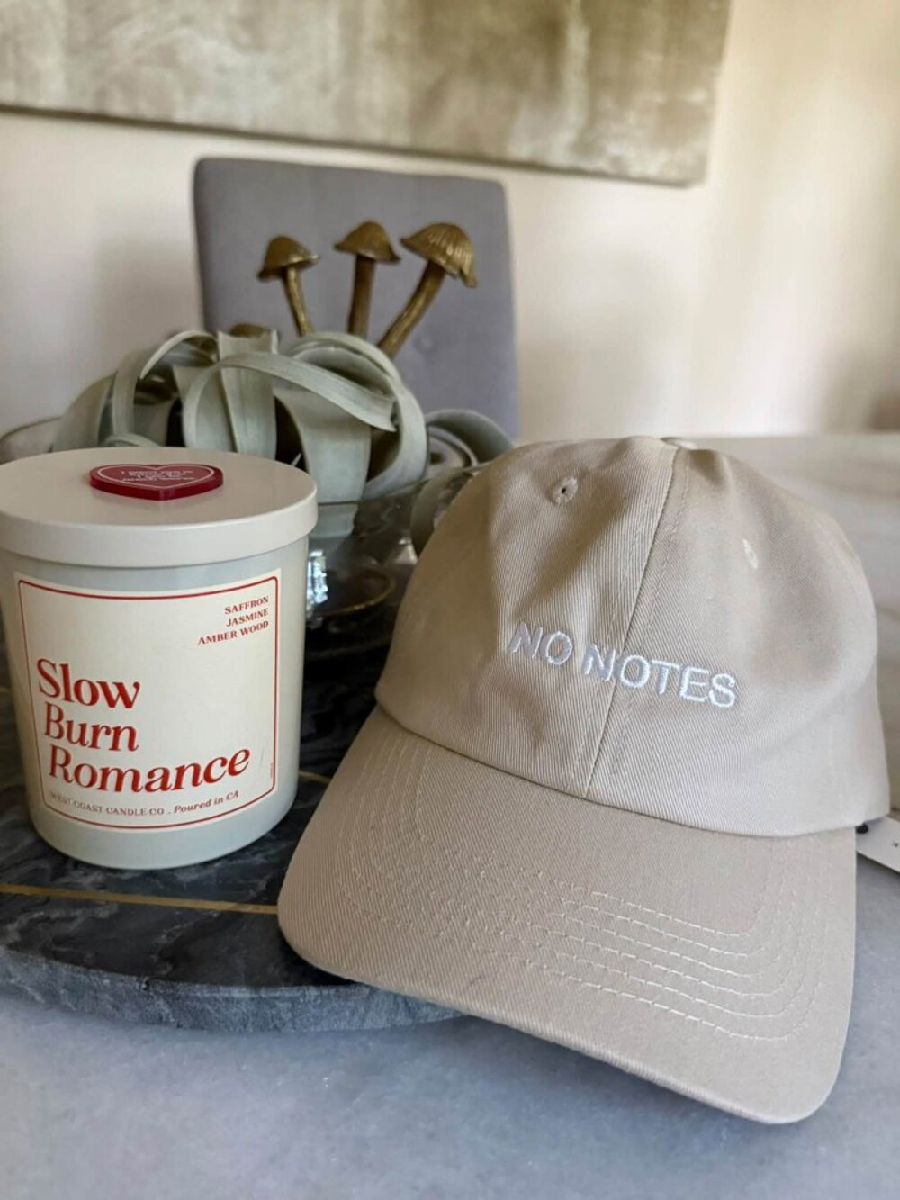 Anthropologie Intentionally Blank No Notes ball cap NWT